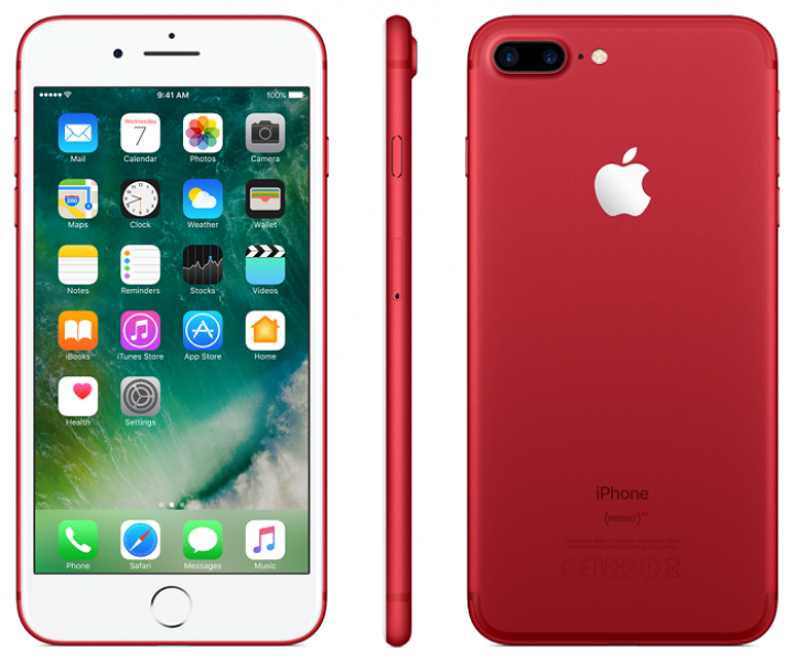 Apple iPhone 7 Plus 256gb Red Neverlock